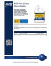 P&G Pro Line™ Floor Sealer 4-11 - Product Info Sheet -  LSD1/15/22