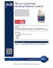 P&G Pro Line Daily Sanitizing Restroom Cleaner 3-41 Product Info Sheet - DISCONTINUED LAST SHIP DATE 7-1-19