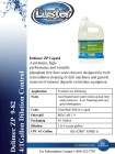 Luster Professional Delimer ZP 9-82 Liquid Concentrate - 1 gal - Product Info Sheet