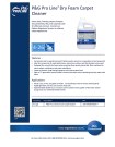 P&G Pro Line Dry Foam Carpet Cleaner 4-26 Product Info Sheet -  Disco'd 6/1/22