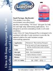 Luster Professional Ultra All-Temp Detergent Plus 7-40  Liquid Concentrate - 1 gal Product Info Sheet - Disco'd LSD 6/1/22