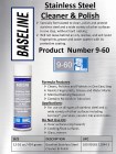 Baseline Stainless Steel Cleaner 9-60 - RTU - Product Info Sheet - LSD 6/24/22