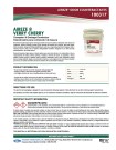 Verry Cherry Dumpster Deodorizer -  Product Info Sheet