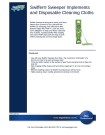 Swiffer® Sweeper Implements and Disposable Cleaning Cloths - Product Info Sheet
