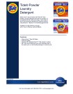 Tide® Powder Laundry Detergent - Product Info Sheet