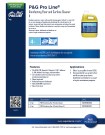 P&G Pro Line™ Disinfecting Floor and Surface Cleaner II #33 - CONCENTRATE - Product Info Sheet