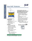 P&G Pro Line™ Spray Buff Maintainer 4-19 - Product Info Sheet - Disco'd 4/1/20