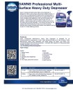 Dawn Professional Multi-Surface Heavy Duty Degreaser Concentrate RTU & OL Product Info Sheet  