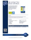 Spic & Span® Floor Cleaner with Bleach Powder Packets 4-45  - Product Info Sheet