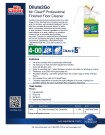 Dilute2Go Product Information Sheet - Mr Clean Finished Floor Cleaner