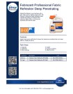 Febreze Professional Fabric Refresher Deep Penetrating 8-00 - Product Info Sheet
