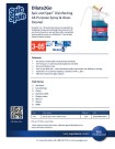 Spic and Span Disinfecting Multi-Surface Spray and Glass Cleaner Dilute2go 3-05 Product Info Sheet