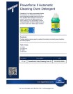 DCT Powerforce II Automatic Cleaning Oven Detergent RTU 6-45 - Product Info Sheet