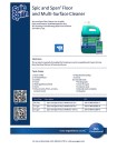 Spic & Span® Floor & Multi-Surface Cleaner 4-40 - CONCENTRATE - Product Info Sheet