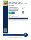 P&G Pro Line™ Tide® Multi Purpose Stain Remover Spray 5-94 - Product Info Sheet