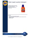 Tide® Liquid Laundry Detergent - Product Info Sheet