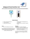 Safeguard® Hand Sanitizer Gel - Product Info Sheet