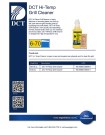 DCT Hi-Temp Grill Cleaner 6-70 - Product Info Sheet