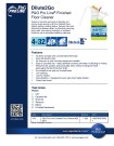 Dilute2Go Product Information Sheet - Pro Line Finished Floor Cleaner