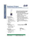 P&G Pro Line™ Baseboard Stripper - Product Info Sheet