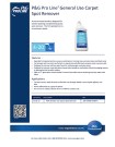 P&G Pro Line™ General Use Carpet Spot Remover 4-20 - Product Info Sheet -Disco'd 6/1/22