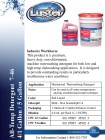 Luster Professional All Temp Detergent  7-46  Liquid Concentrate - 1 and 5 gal - Product Info Sheet